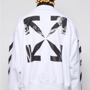 off white sweatshirt!!